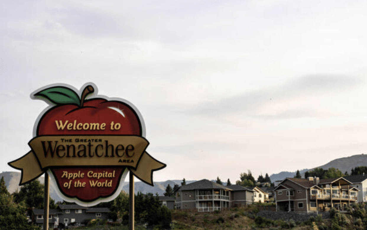 Wenatchee he apple capital of the world