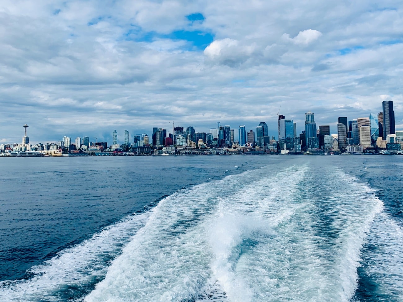 Seattle Skyline from Elliott Bay