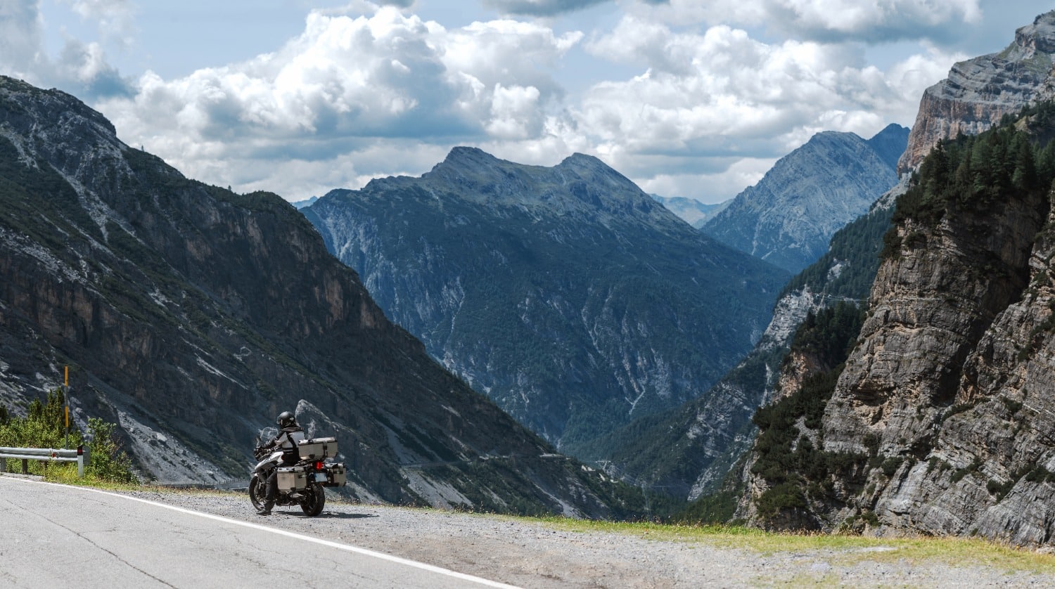 WIIN motorcycle mountains